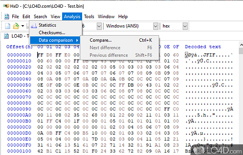 hxd hex editor triming