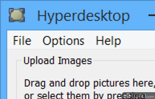 Allows users to capture the entire screen or a selected area and upload the screenshots to Imgur - Screenshot of Hyperdesktop