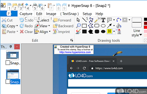 HyperSnap Screenshot