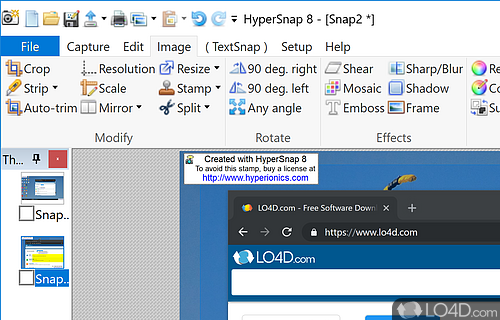 HyperSnap Screenshot