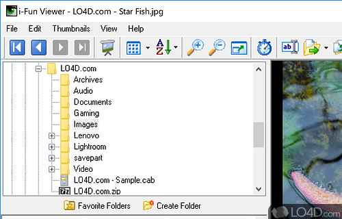 User interface - Screenshot of i-Fun Viewer