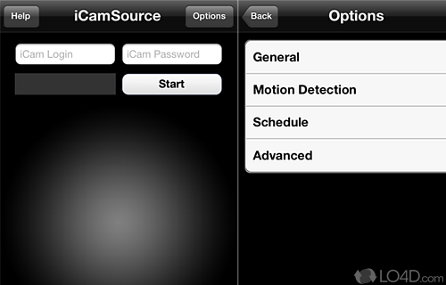 iCamSource Screenshot