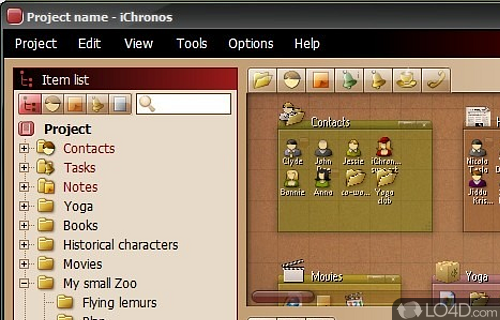 iChronos organizer Screenshot