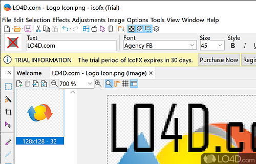 All-in-one tool for extracting, creating and editing icons - Screenshot of IcoFX