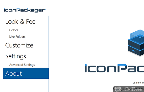 Other Additional Benefits - Screenshot of IconPackager