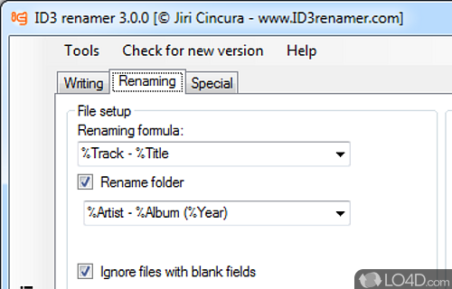 mp3 file renamer id3