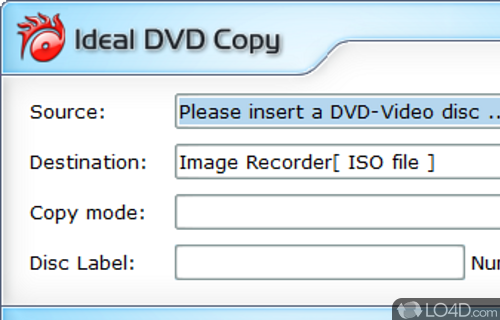 Copy any DVD movie to a blank DVD, to hard-disk or just save it as an ISO file thanks to this app - Screenshot of Ideal DVD Copy
