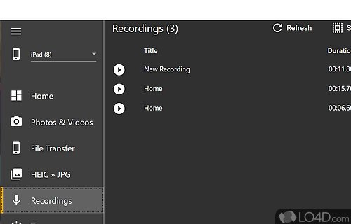 Make ringtones - Screenshot of iDevice Manager