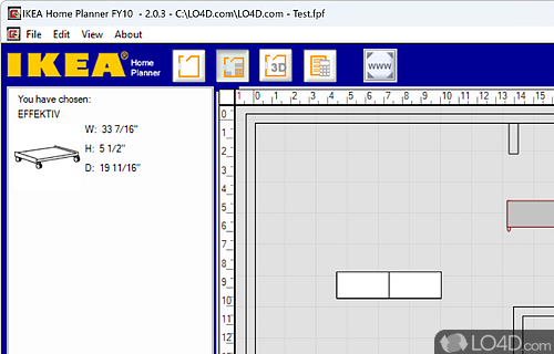 IKEA Home Planner Screenshot