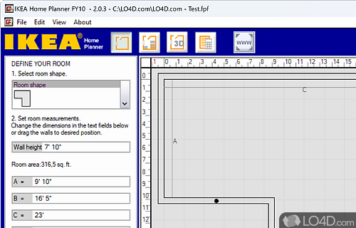 IKEA Home Planner screenshot