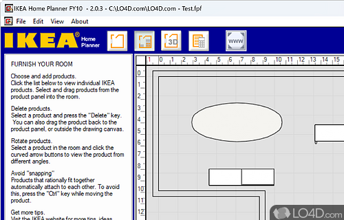 IKEA Home Planner screenshot