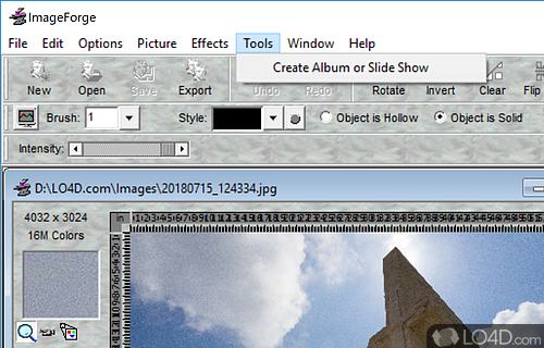 ImageForge Standard screenshot