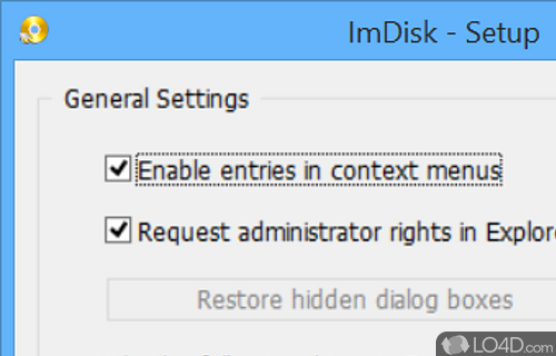 ImDisk Toolkit Screenshot