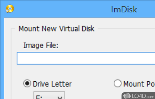 Create more space - Screenshot of ImDisk Toolkit
