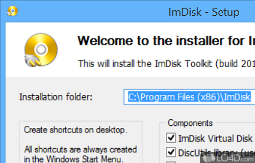 ImDisk Toolkit Screenshot