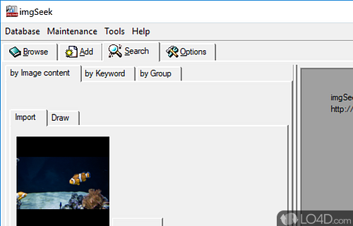 imgSeek Screenshot