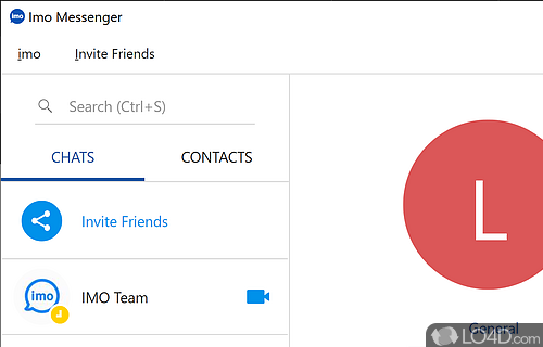 It may not be impressive but it surely ticks all the right boxes - Screenshot of Imo Messenger