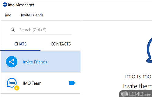 Chat with your loved ones from your PC, Android or iOS device - Screenshot of Imo Messenger