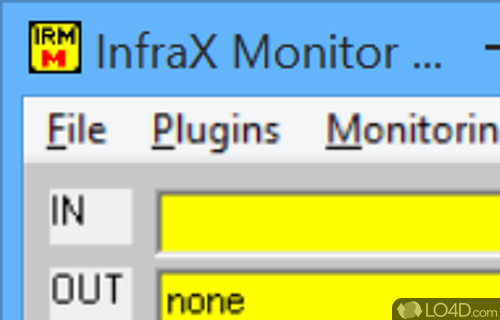 User interface - Screenshot of Infrared Remote Manager