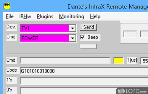 Infrared Remote Manager Screenshot