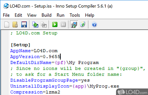 More than Basic Setup Options Alone - Screenshot of Inno Setup