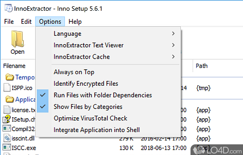 InnoExtractor Screenshot
