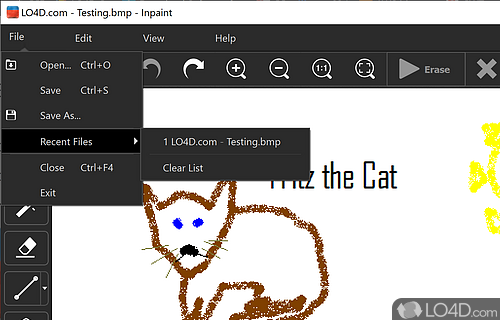 Inpaint Screenshot