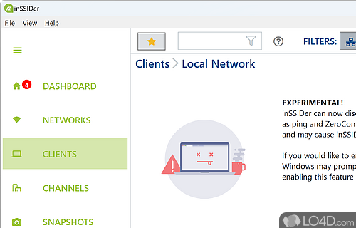 A Diagnostic Tool For Your Wi-Fi Network - Screenshot of InSSIDer Office