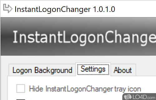 InstantLogonChanger Screenshot