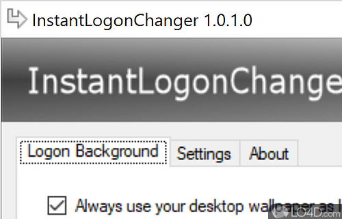 InstantLogonChanger Screenshot