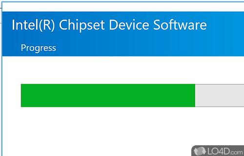 Intel 5, 4, 3 and 900 chipset drivers - Screenshot of Intel Chipset Device Software