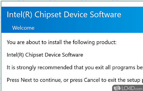 Intel Chipset Device Software 9 Screenshot