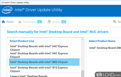 Intel Driver Update Utility screenshot