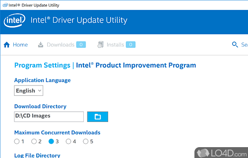 Intel Driver Update Utility screenshot