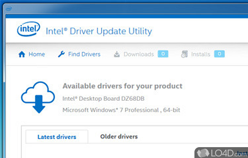 Intel Driver Update Utility Screenshot