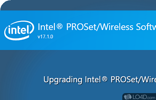 Intel PROSet Wireless Software 64-bit - Screenshot of Intel PROSet/Wireless WiFi Software