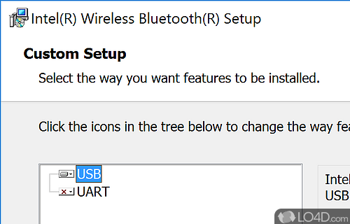 An important device driver for Intel users - Screenshot of Intel Wireless Bluetooth