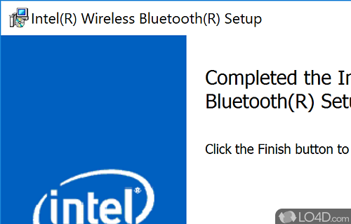 Install a driver - Screenshot of Intel Wireless Bluetooth