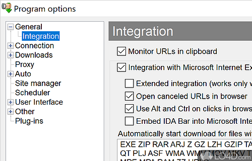 PRO version - Screenshot of Internet Download Accelerator