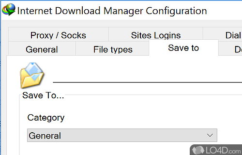 Simple user interface - Screenshot of Internet Download Manager