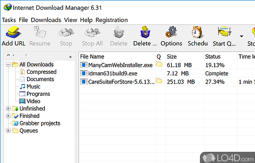 Internet Download Manager Screenshot