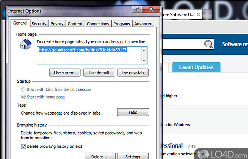 Internet Explorer 10 Screenshot