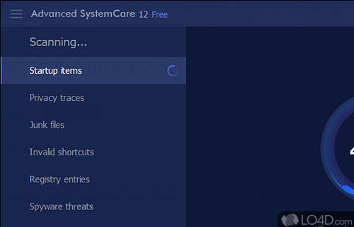 Clean, maintain - Screenshot of Advanced SystemCare