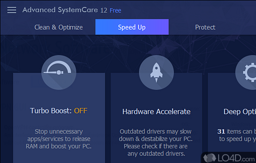 Turbo Boost - Screenshot of Advanced SystemCare