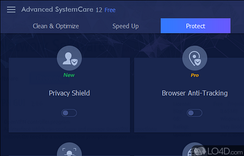 Antivirus module - Screenshot of Advanced SystemCare