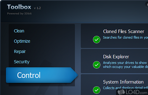 IObit Toolbox screenshot