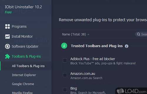 Fully uninstalls programs - Screenshot of IObit Uninstaller