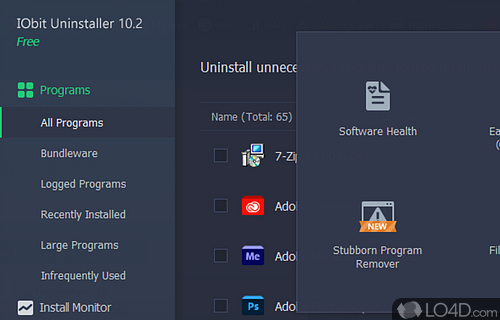 Removing leftovers - Screenshot of IObit Uninstaller