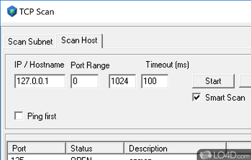 Scan for IPs, ping and other maintenance operations - Screenshot of IP Tools