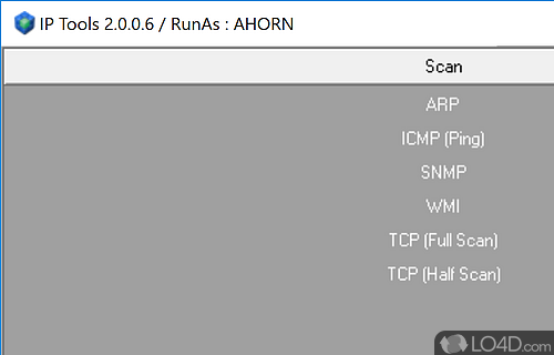 All-in-one TCP/IP-related toolkit that shows information about computer - Screenshot of IP Tools